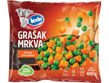 Ledo Grašak-mrkva 400 g