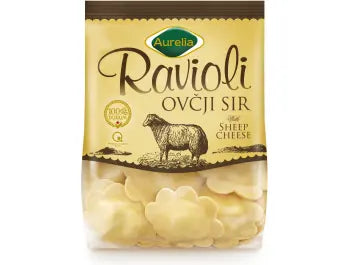 Aurelia Ravioli svježa tjestenina ovčji sir, 250 g
