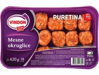 Vindija Vindon pureće mesne okruglice 420 g