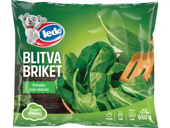 Ledo Blitva briket 650 g