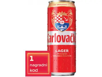 Karlovačko Pivo 0,33 L
