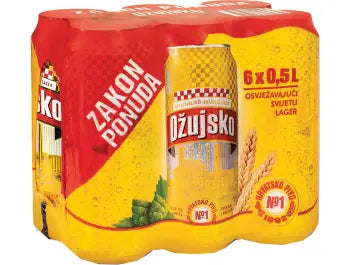 Ožujsko pivo 6×0,5 L 1 pak. 6 kom.